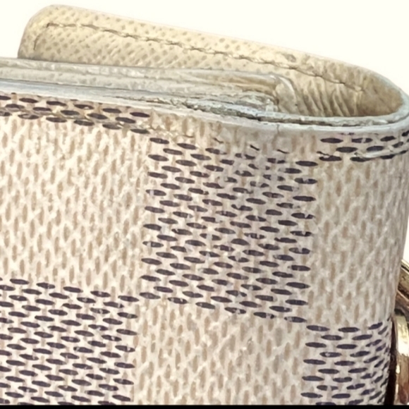 ▶ ®Louis Vuitton Damier Azur Sarah Continental Wallet WOC Pre-owned - Picture 6 of 16